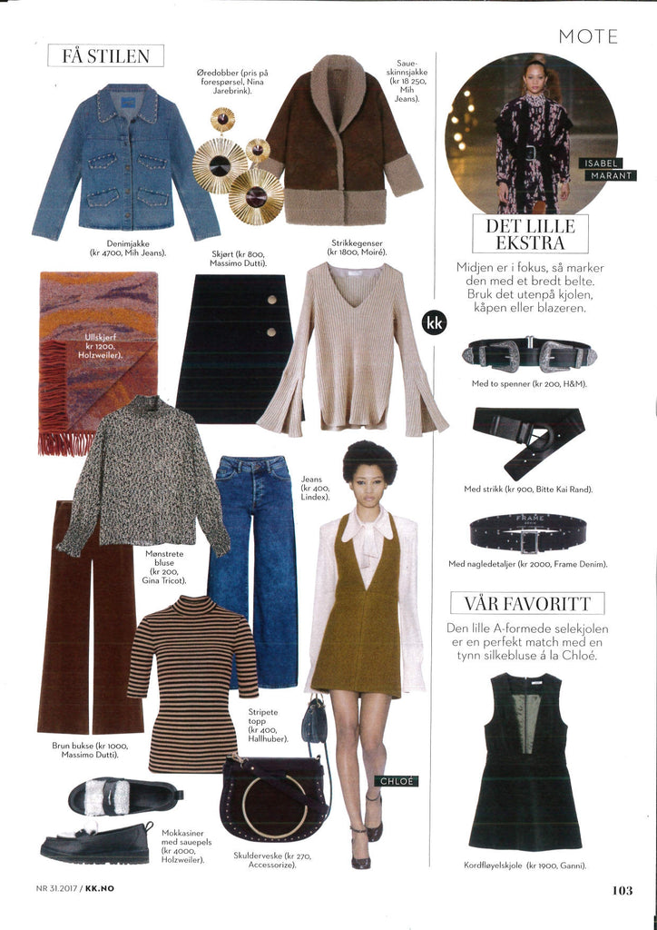 Earrings Nadia Violet + KK