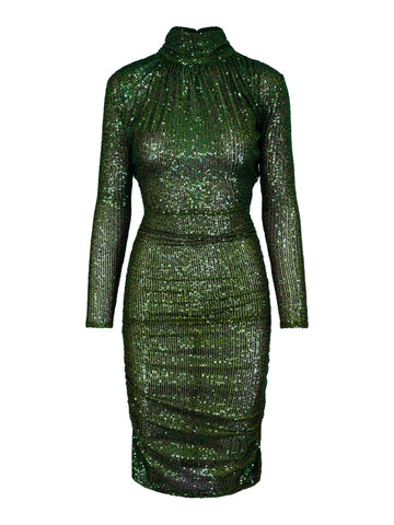 Dress Isabella Green Sequin