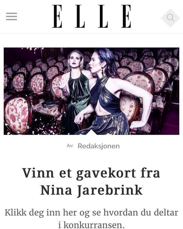 ELLE Magazine + Nina Jarebrink