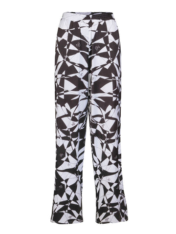 Eco Print Trousers Ina NJ Black/White