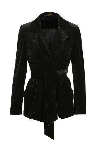 Jacket Amira Velvet Black